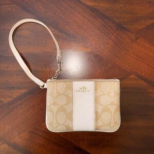 Coach Monogram White Wrislet